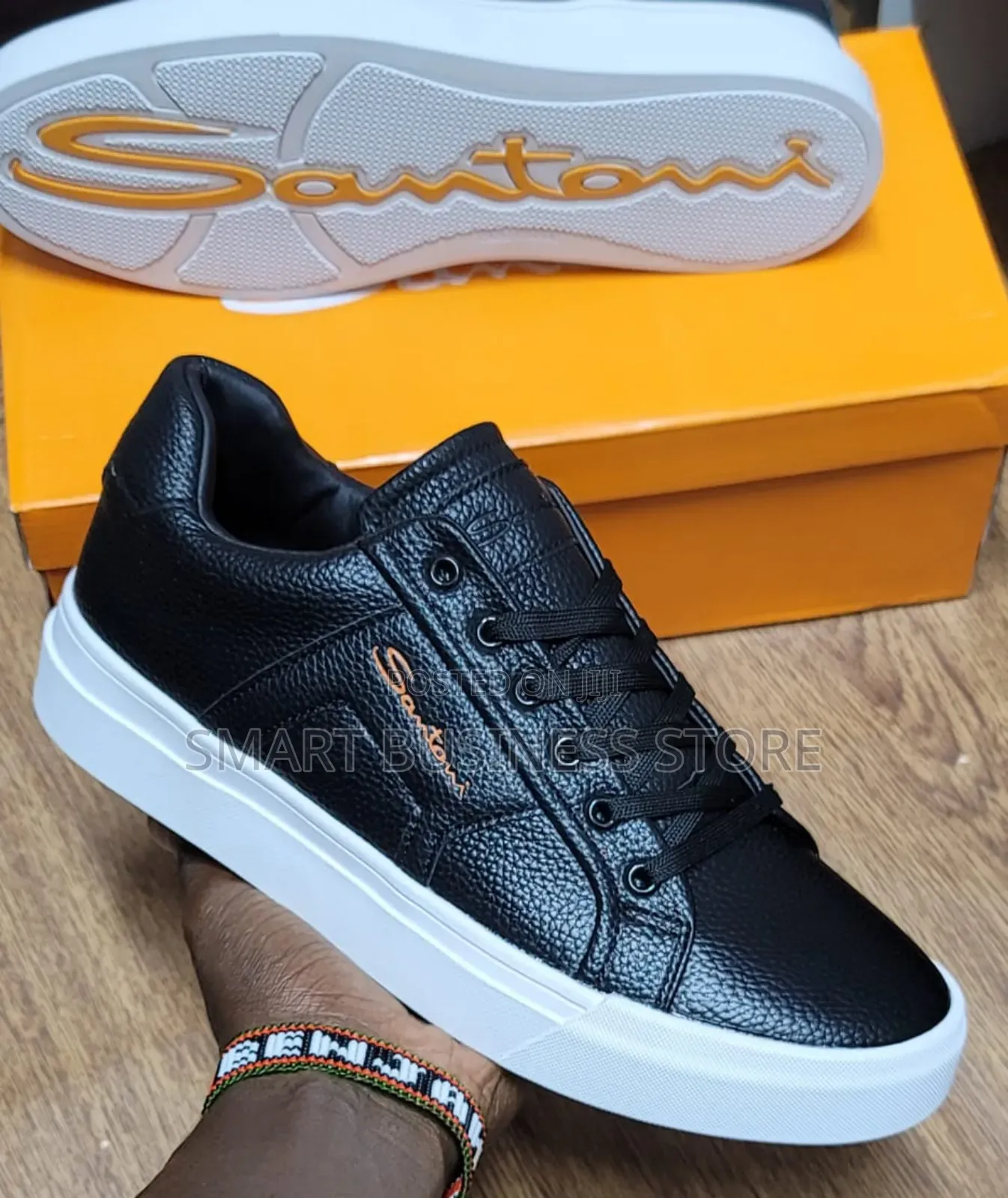 Black Santoni Milano Casuals
