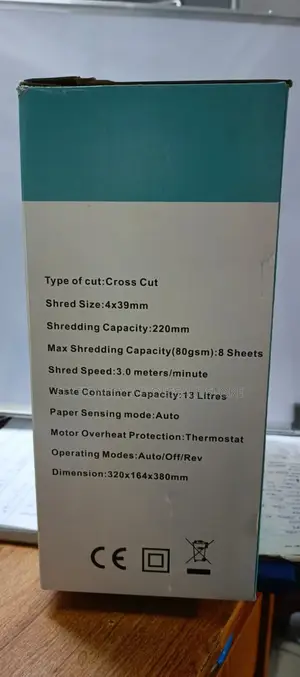Paper Shredder 8 Sheet