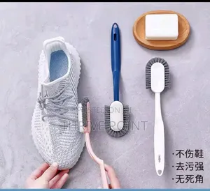 *Soft Bristles Shoe Brush Cleaner