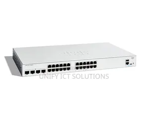 Cisco Catalyst 1300-24p-4g Managed Switch, 24 Port Ge, Poe, 4x1ge SFP