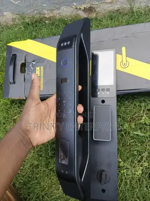 3d Face Recognition Door Lock With Cameras Audio Intercom