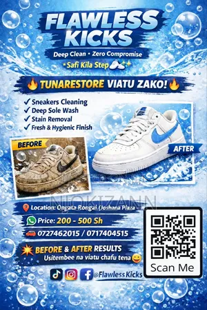 Shoe Cleaning Spa at Flawlesskicks
