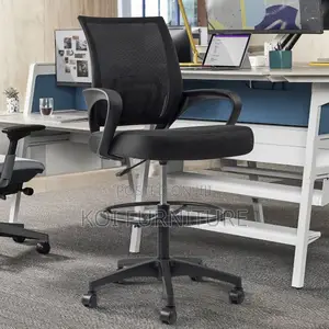 Office Chair : Adjustable Height Cashier Office Chair