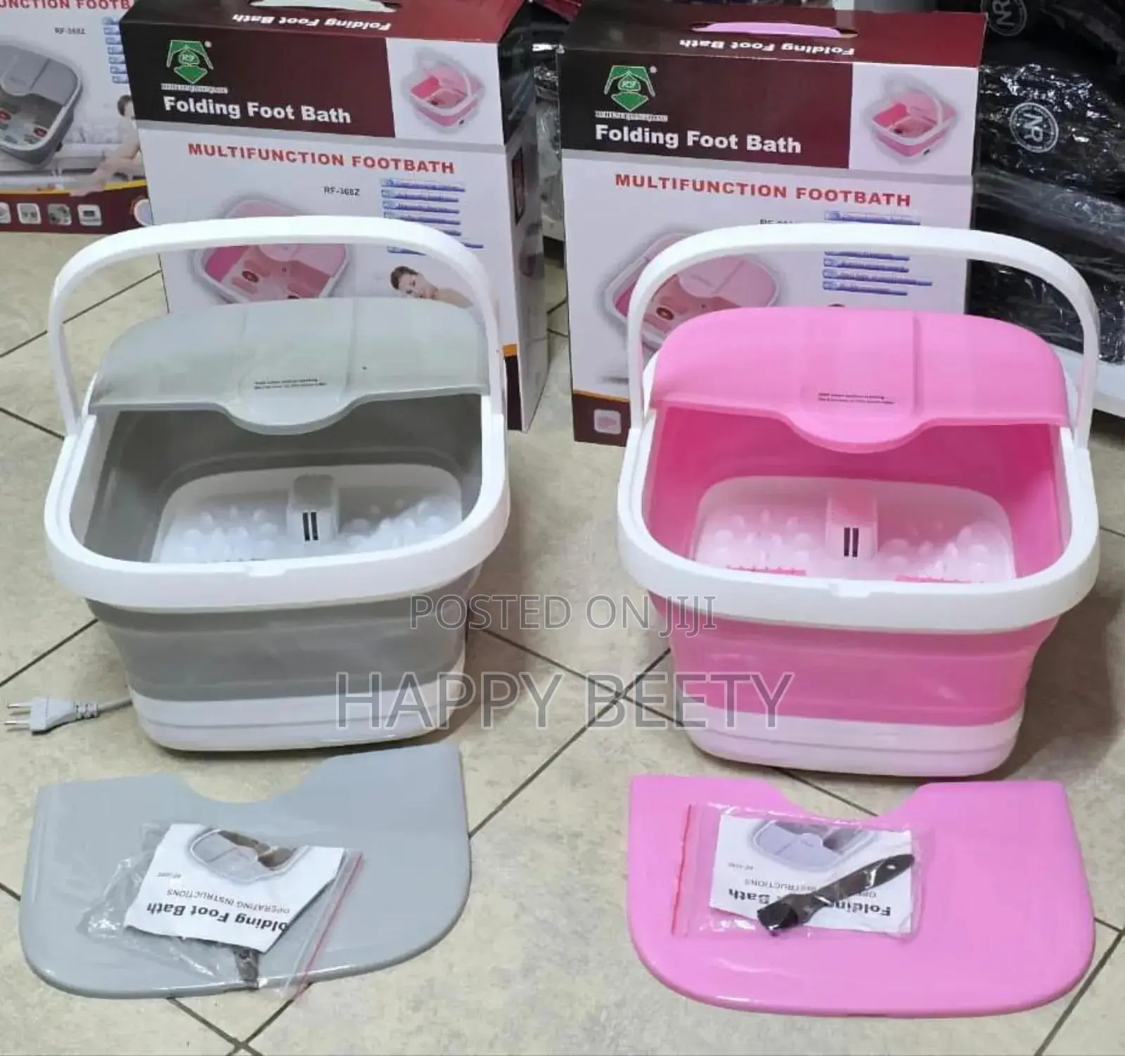 *Folding Foot Bath Massager