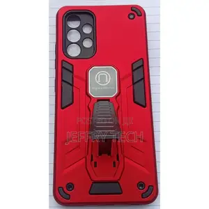 Samsung Galaxy A32 4g Armor Hard Back Cover Case With Magnetic Kicksta