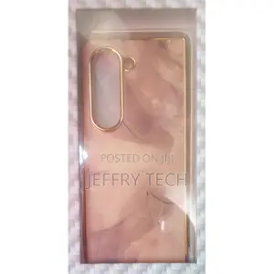 Electroplated Marble Case for Samsung Galaxy Z Fold 5 5g