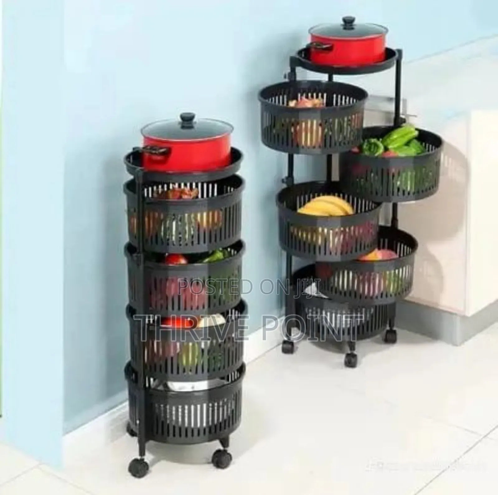 Fruit Rack With Wheels