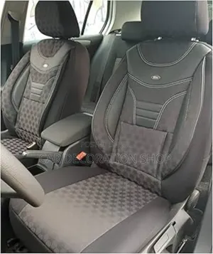 Comfortable Drive Car Furnisher Breather Fabric Leather Seat Cover Set