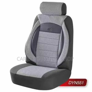 Grey Car Seat Pad Universal Seat Cushion for 5 Seater Cars