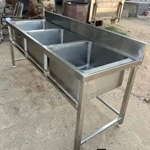Ss 304 Stainless Steel Commercial Laundry Sink