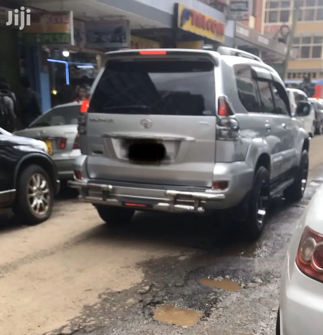 Prado 120 Rear Guard Bumper