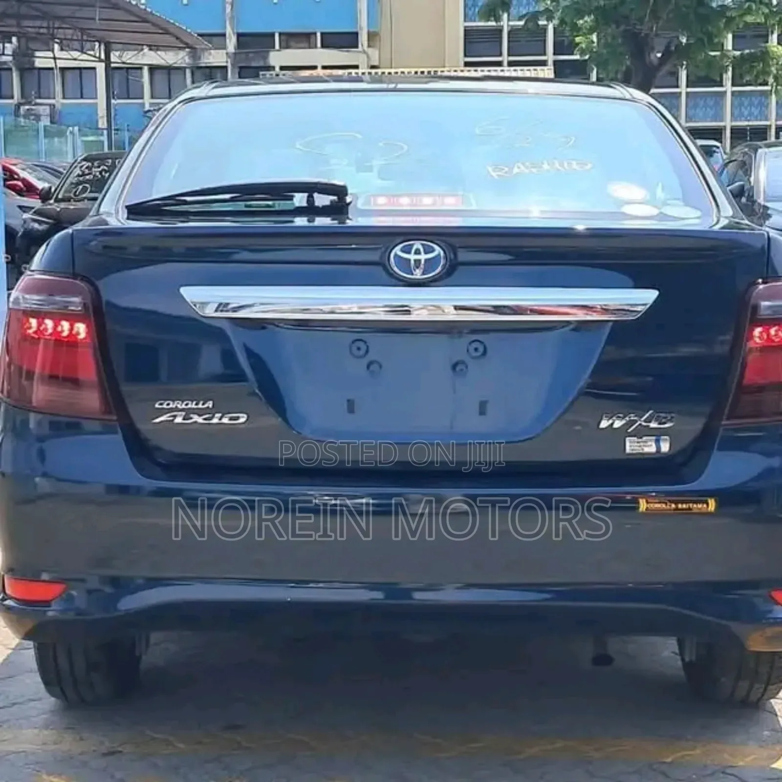 Toyota Axio 2018 Blue
