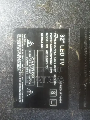 Royal 32" Led Tv, Ry-6004. Motherboard and Backlit Screen Replacement.