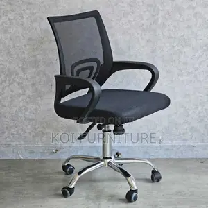 Office Chairs; Comfortable Ergonomic Style Mesh Fabric Seats