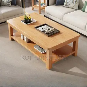 Coffe Table; Elengancy Mahogany Wooden Coffee Table for Living Room
