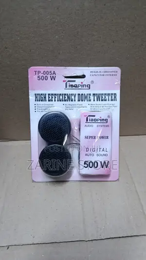 High Efficiency Tp005a 500watts Dome Tweeters