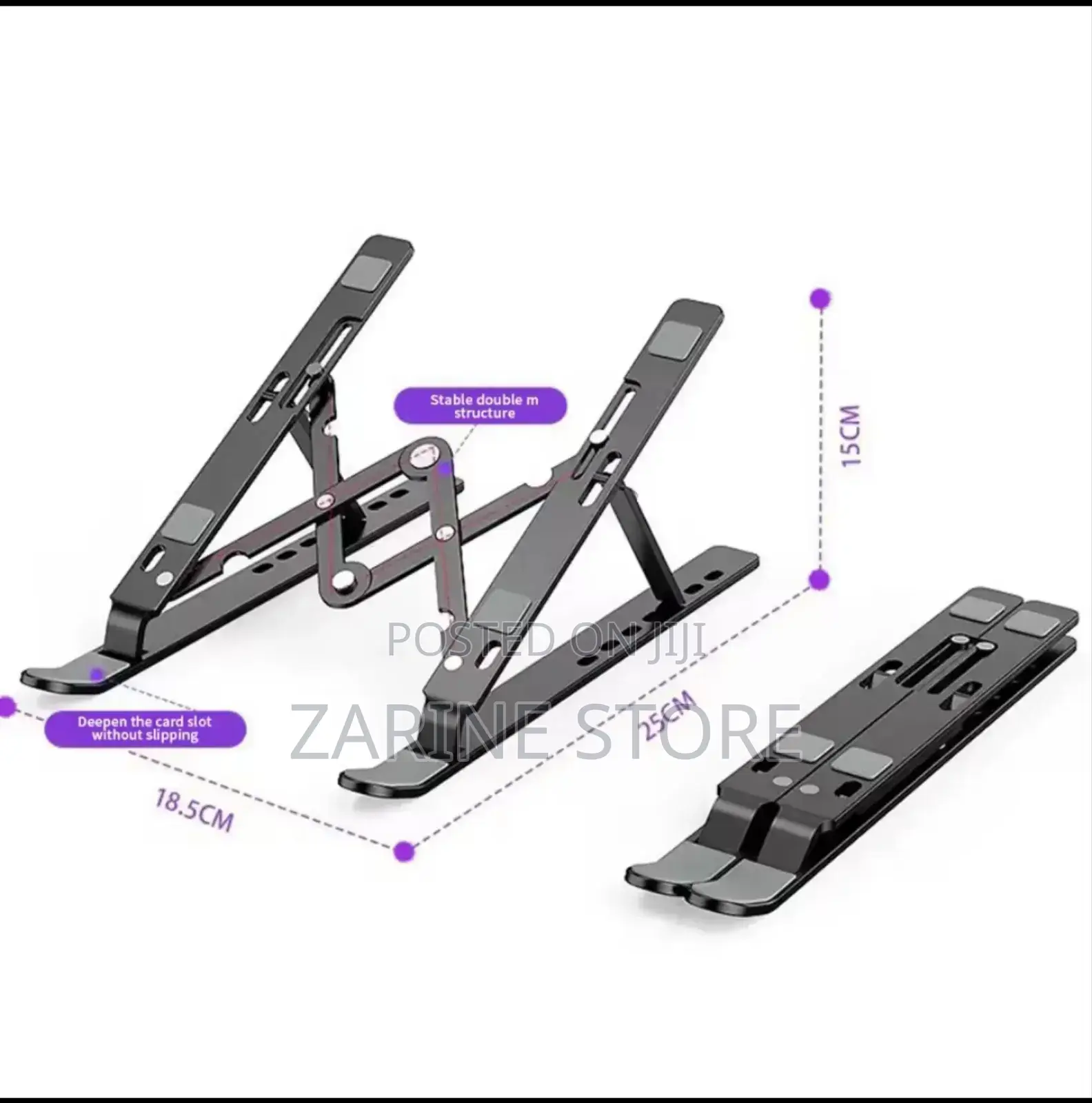 Mettalic Laptop Stand Foldable