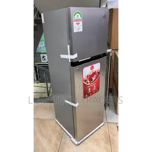 Hanmac 173l Double Door Top Freezer Fridge