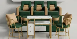 Assorted Modern Manicure and Pedicure Station