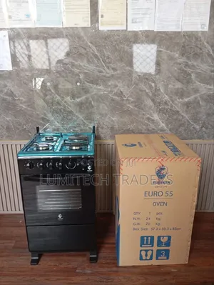 50×55 Euroken 3+1 Burners Cooker With Electric Oven Cooker