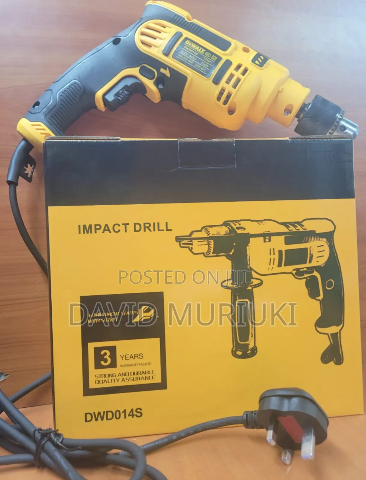 700watts Dewalt Corded Drill.