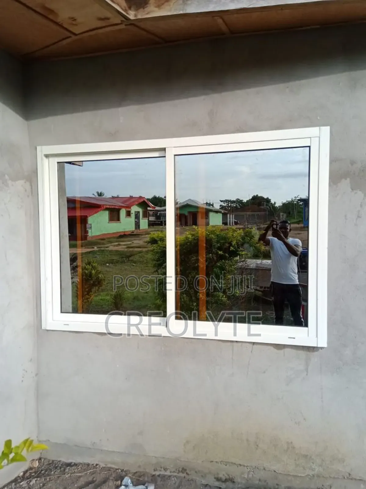 Heavy Duty White Framed Aluminium Sliding Windows