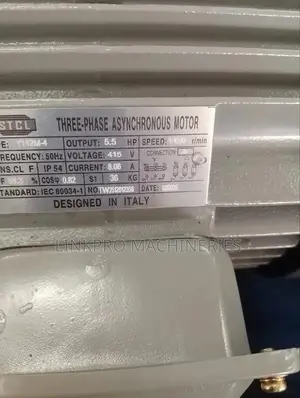 5.5hp Three Phase Low Speed Stcl Motor