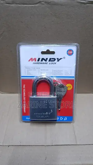 Mindy 60mm Padlock Silver Top Security Padlock