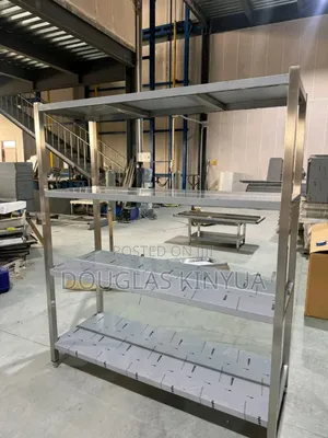 4tiers Stainless Steel Commercial Storage Rack ( Rack 4 Shelf).