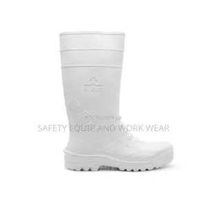 White Steel Toe Ace Gumboot (Ace Nyatiace Tsavo)