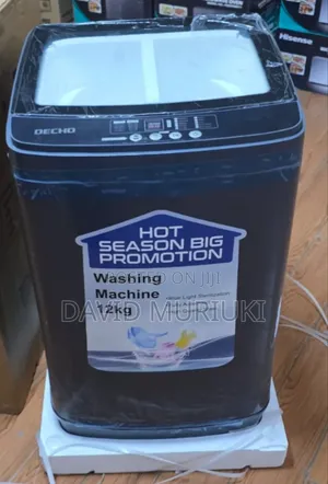 Decho 12kg Fully Automatic Top Load Washing Machine.
