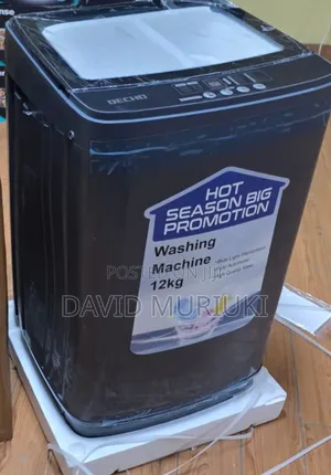 Decho 12kg Top Load Washing Machine With Digital Control.