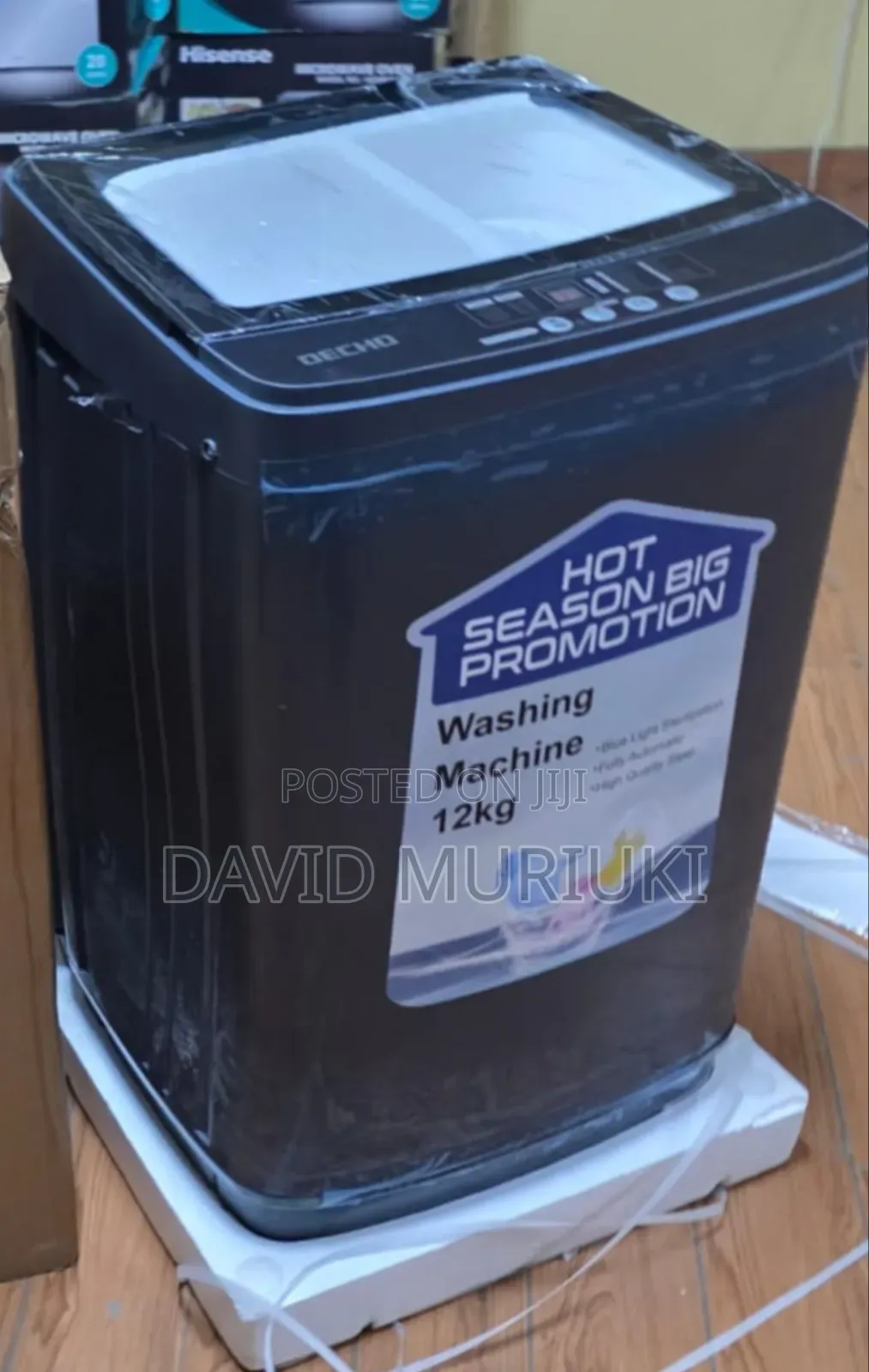 Decho 12kg Large Capacity Automatic Washing Machine