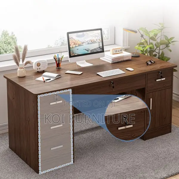 Office Desk : Giantex Computer Desk With 2 Drawers