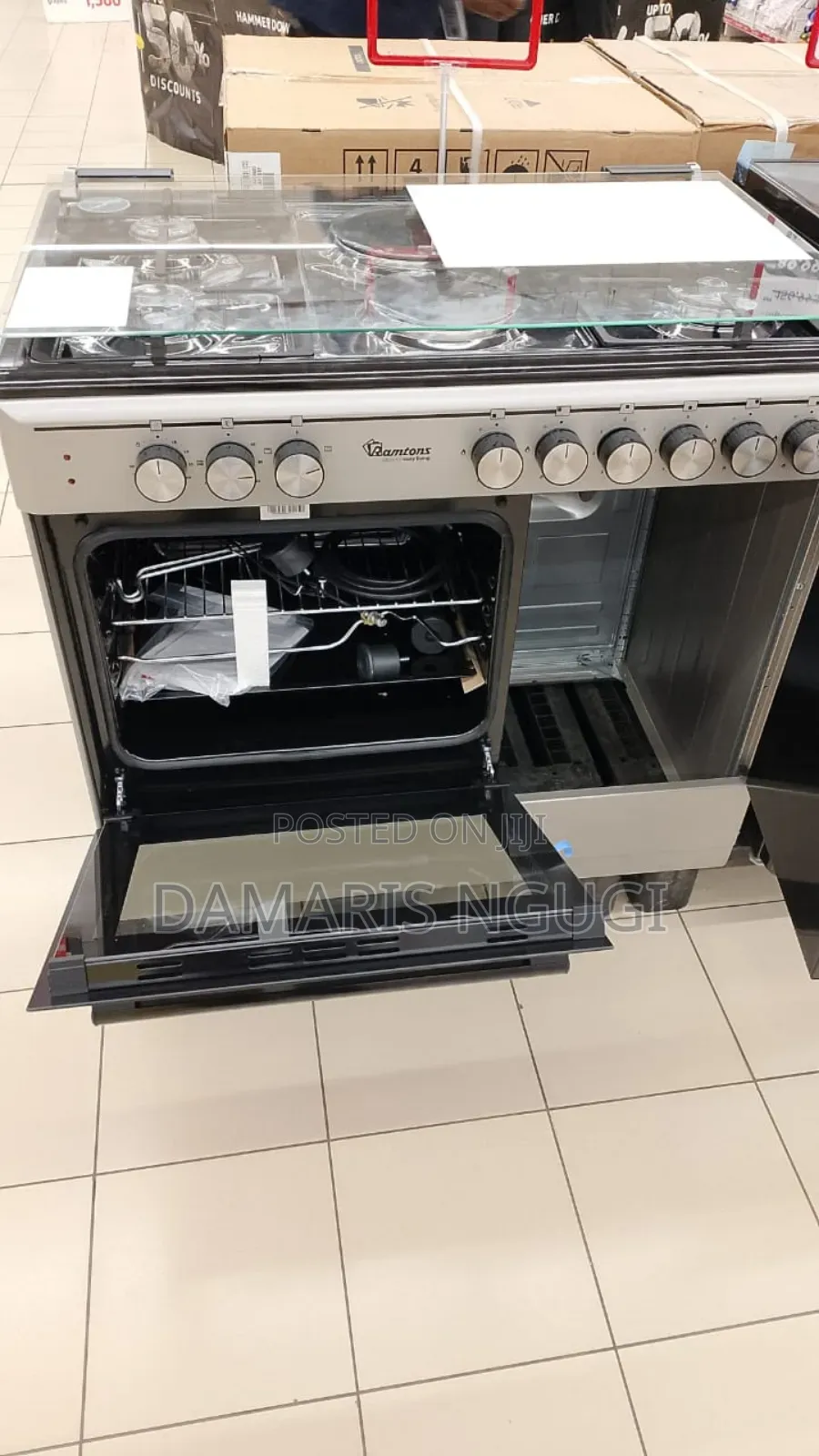 Ramtons 4+2 Electric Cooker