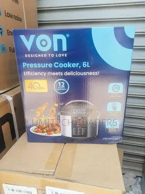 Von Electric Pressure Cooker 6 Litres