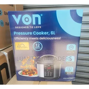 Von 6 Litres Smart Electric Pressure Cooker