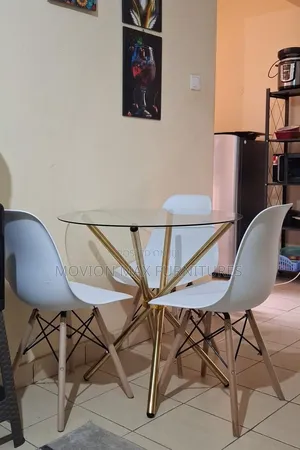 3seater Dinning Table +Eames Chairs