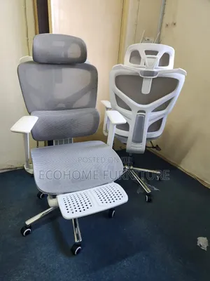 Orthopedic Office Chair With Footrest