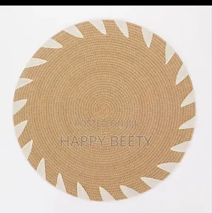 Round Elegant Braided Table Mats.