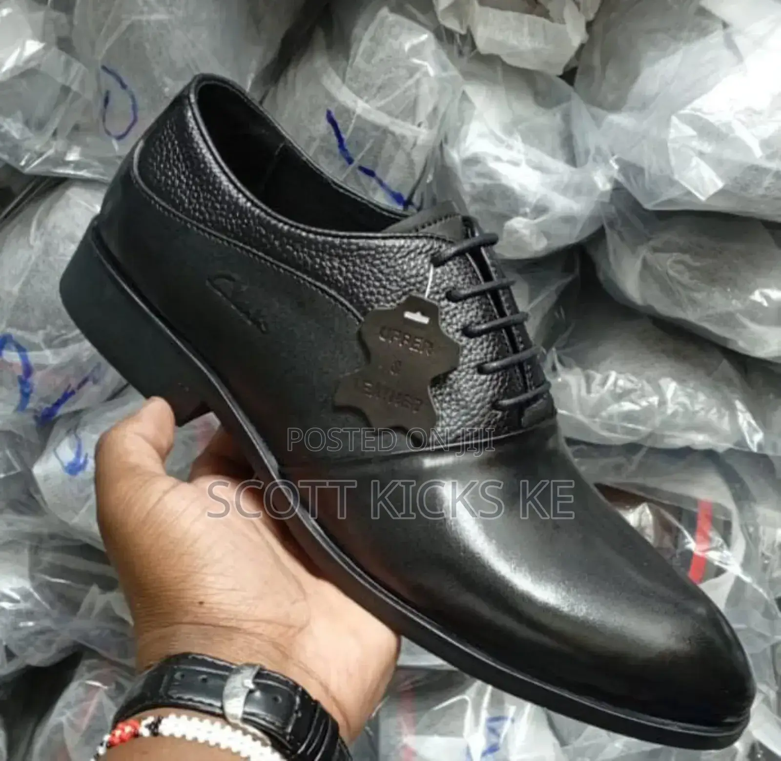 Clarks Leather Officials