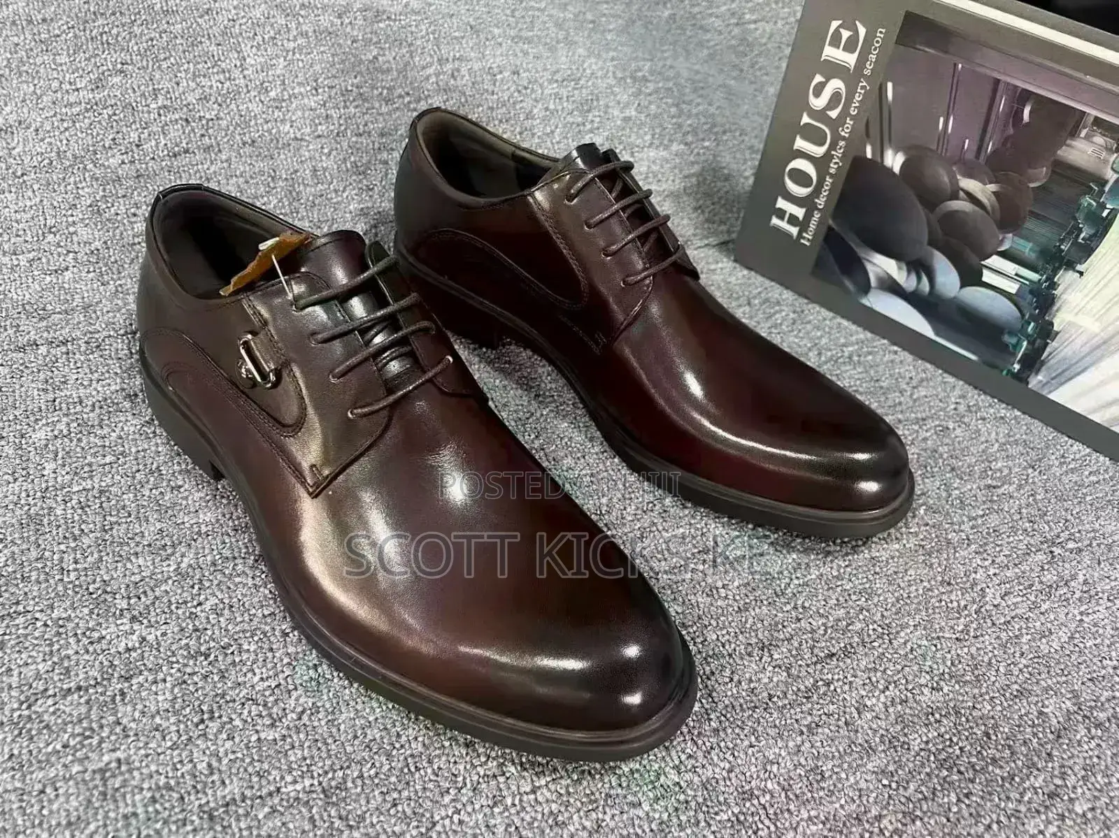 Clarks Leather Officials
