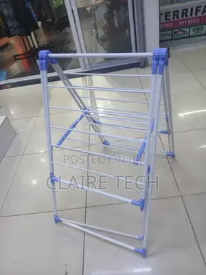 Heavy Load Clothes Rack – Assembled Steel Frame