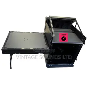 10u Amplifiers Flight Case (Plywood + Wheels)