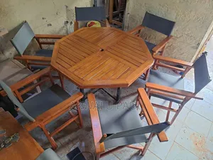 Garden Table With Six Chairs