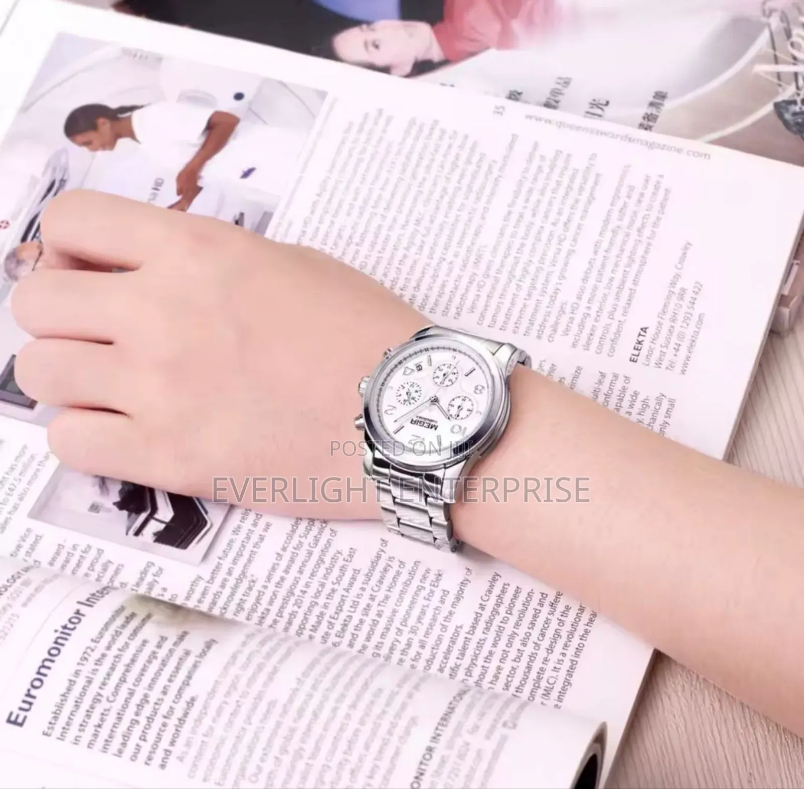 Megir Chronograph Watch