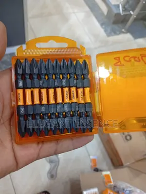 Ingco Impact Screwdriver Bit 65mm 10pcs/Set