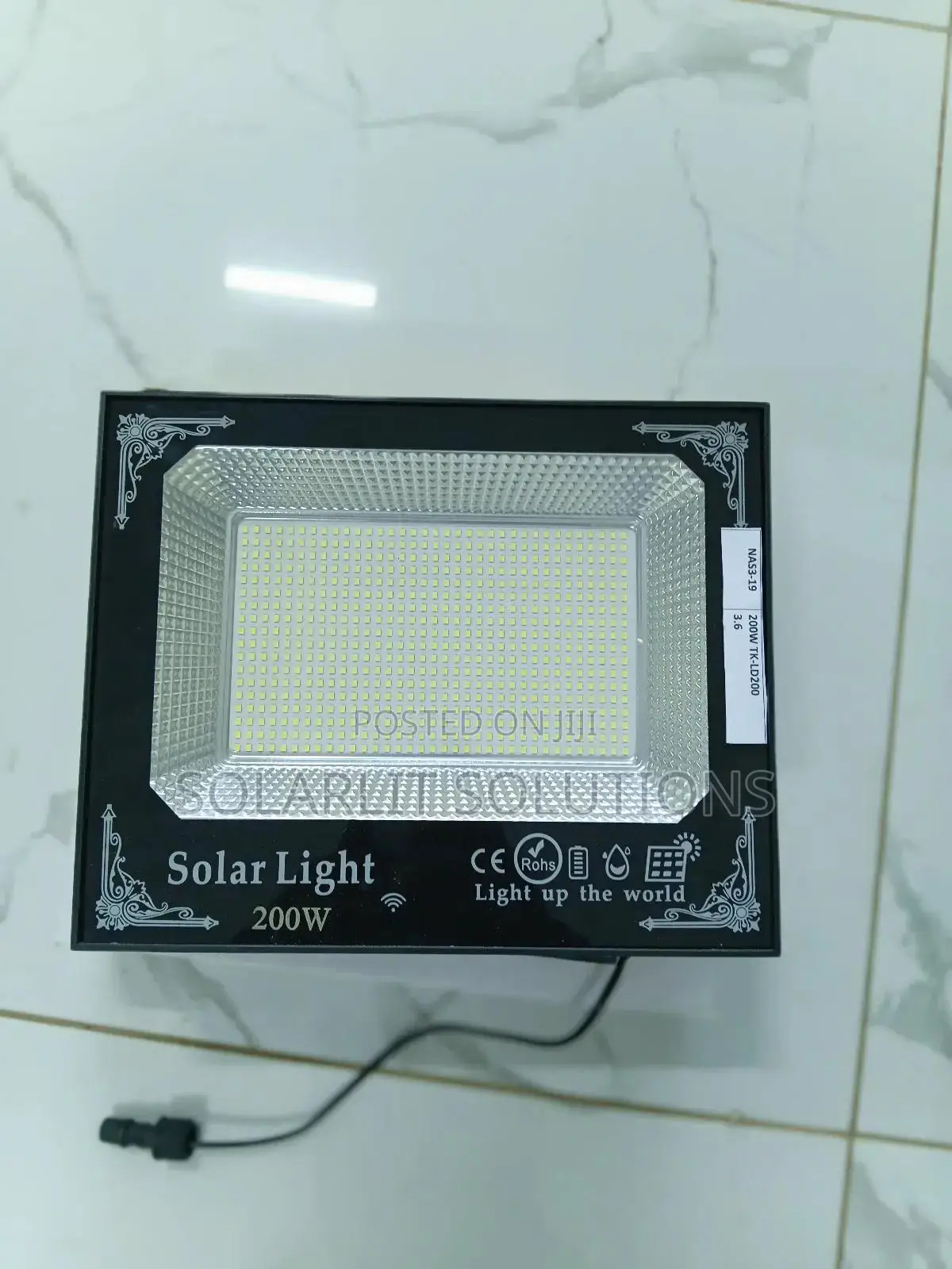 200w Solar Floodlight