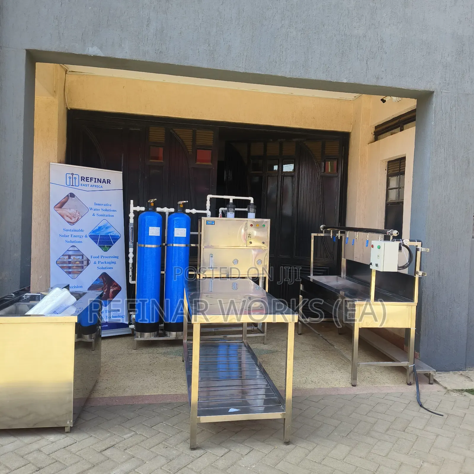 Complete Water Purification Solutions Bottled Water Refill Stations