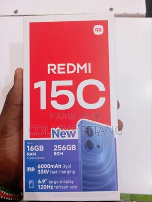 New Xiaomi Redmi 15C 4G 256 GB Blue